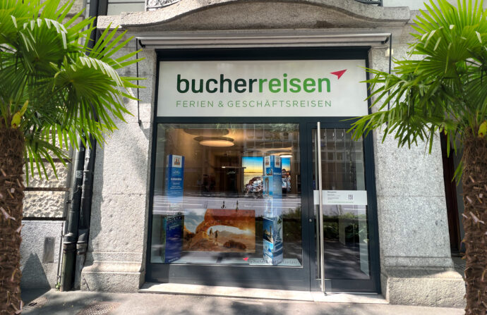 Aussenansicht Reisebüro Luzern